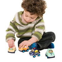 Kids Inertia Car Toy Set for Toddlers, Boys and Girls, Durable Model Vehicles