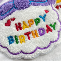 Pet Birthday Hat and Bandana Set, Embroidered Scarf Bib for Cats and Dogs, Party Supplies