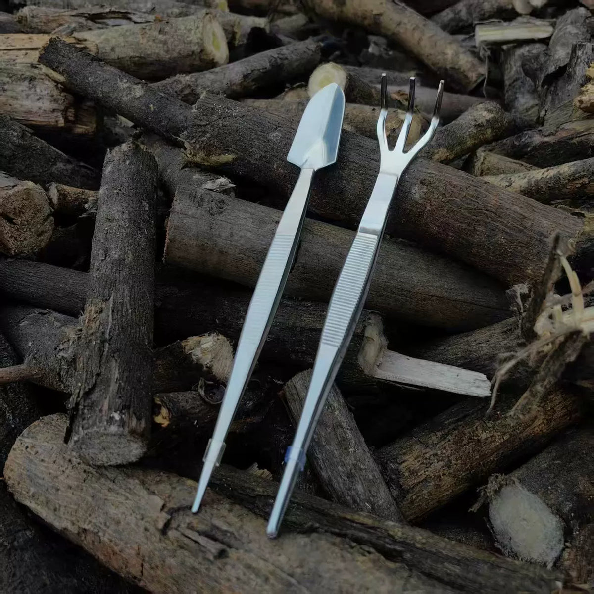 Mini Gardening Tool Set for Potted Plants & Succulents - Rake, Shovel, Tweezers