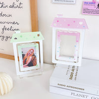 INS Style Rotating Photo Card Holder Display Stand
