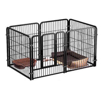 Pet Playpen Indoor Outdoor Dog Crate for Small to Medium Dogs Puppy Exercise Barrier