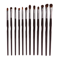Professional Pony Hair Eyeshadow Brush Set with Storage Bag