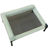 Elevated Breathable Mesh Pet Bed for Cats and Dogs, Detachable Washable, Moisture-Proof, for Medium to Large Pets
