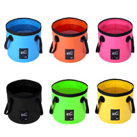 Portable PVC Folding Bucket for Outdoor Camping Fishing Car Washing Water Storage