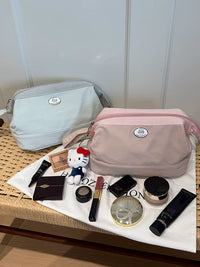 Portable Waterproof Cosmetic Bag for Travel - Large Capacity Toiletry Organizer