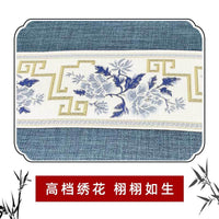 New Chinese Style Non-Slip Red Sandalwood Chair Cushion with Thick Sponge for Sofa and Seat