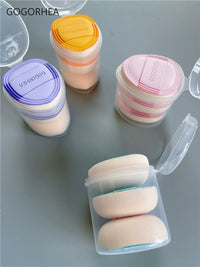 GOGORHEA Mini Marshmallow Air Cushion Makeup Sponges for Concealer and Foundation