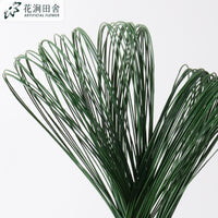 Artificial Green Iron Leaf Grass for Floral Arrangements and Wedding Decor