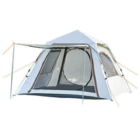 Portable 2-in-1 Camping Tent and Tarp with UV Protection for Outdoor Activities