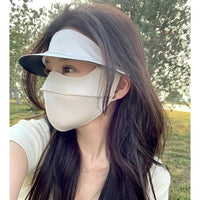 Women's Summer UV Protection Face Mask with Neck Gaiter and Hat