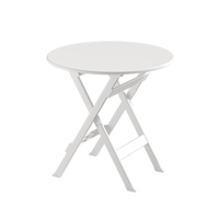 Portable Folding Round Table and Chair Set for Outdoor Camping and Home Use
