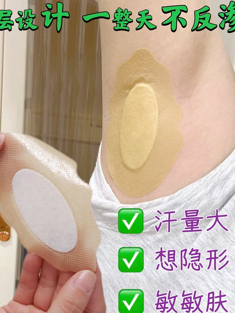 Disposable Underarm Sweat Pads for Odor and Perspiration Control
