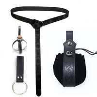 Medieval Celtic Viking Knight Cosplay Costume Accessories Set for Halloween Carnival