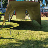 Outdoor Waterproof Sunshade Tarp for Beach Camping and Events