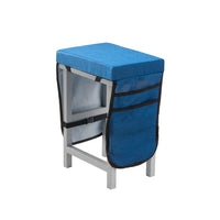 Student Seat Cushion with Storage Pocket for Classroom Chairs, Sponge Pad for All Seasons