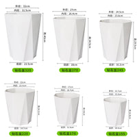Luxury Resin Planter Pot for Indoor Plants - Money Tree, Monstera, Bird of Paradise, Ficus
