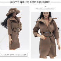Doll Casual Jacket Coat Fashion Outfit for 1/6 Scale Action Figures