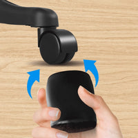 Wheelchair Caster Covers for Office Chairs and Furniture, Anti-Slip Floor Protectors