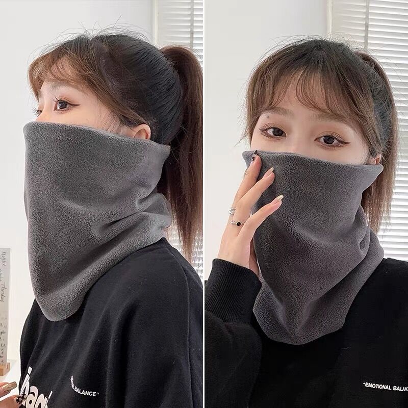 Unisex Fleece Neck Warmer for Winter Cycling and Outdoor Activities