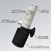 Mini Aquarium Air-Driven Bio Filter for Small Fish Tanks