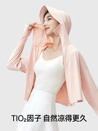 Women's UV Protection Cape Sunscreen Jacket with Cooling Fabric