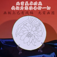 元旦非遗景泰蓝手工掐丝珐琅画手作摆件团建社区活动diy材料包