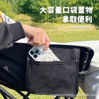 Outdoor Folding Moon Chair Recliner for Camping, Balcony, and Leisure