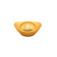 Solid Brass Ingot Replica Ornament for Home and Office Decor
