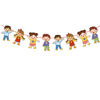 Children's Day Banner Flags for Kindergarten & Primary School Events