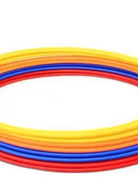 Soccer Training Agility Kit with Hoops for Basketball Dribbling & Speed Training Equipment