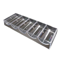 Acrylic Poker Chip Tray with Lid - 100 Chip Capacity