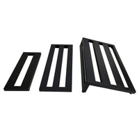 Aluminum Alloy Portable Guitar Pedalboard with Carry Bag for Electric Guitar Effects