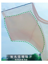 Women's Ultra-Thin Breathable Anti-Sweat Vest with Underarm Sweat Pads