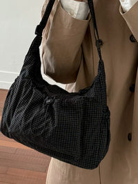 Lightweight Plaid Women's Crossbody Bag Casual Shoulder Tote