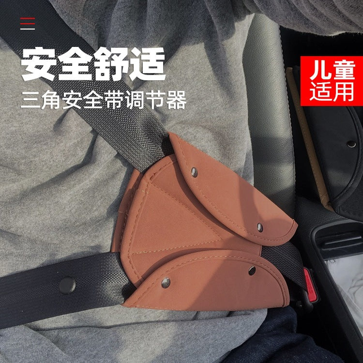 Car Seat Belt Shoulder Pad Adjuster for Neck Protection and Comfort