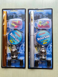 Mini Portable Pen Fishing Rod and Reel Combo Set for Ice Fishing