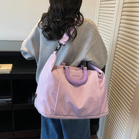 Expandable Gym Bag, Large Capacity Duffle Bag, Travel Duffel for Weekend Trip, Hospital Bag