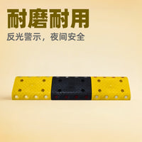 Traffic Safety Speed Bump, Roadway Car Speed Reducer, Slope Buffer Plate