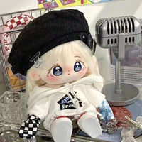 Xiaoxiao 20cm Cotton Doll with Skeleton or Boneless, Plush Toy with Outfit