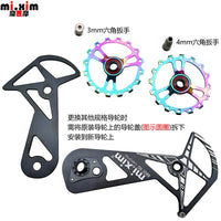 Road Bike Ceramic Bearing Rear Derailleur Pulley Guide Wheel for Shimano 6800/6870/6770/9000/9070