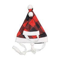 Pet Christmas Hat and Bow Tie Set with Bell for Dogs and Cats, Adjustable