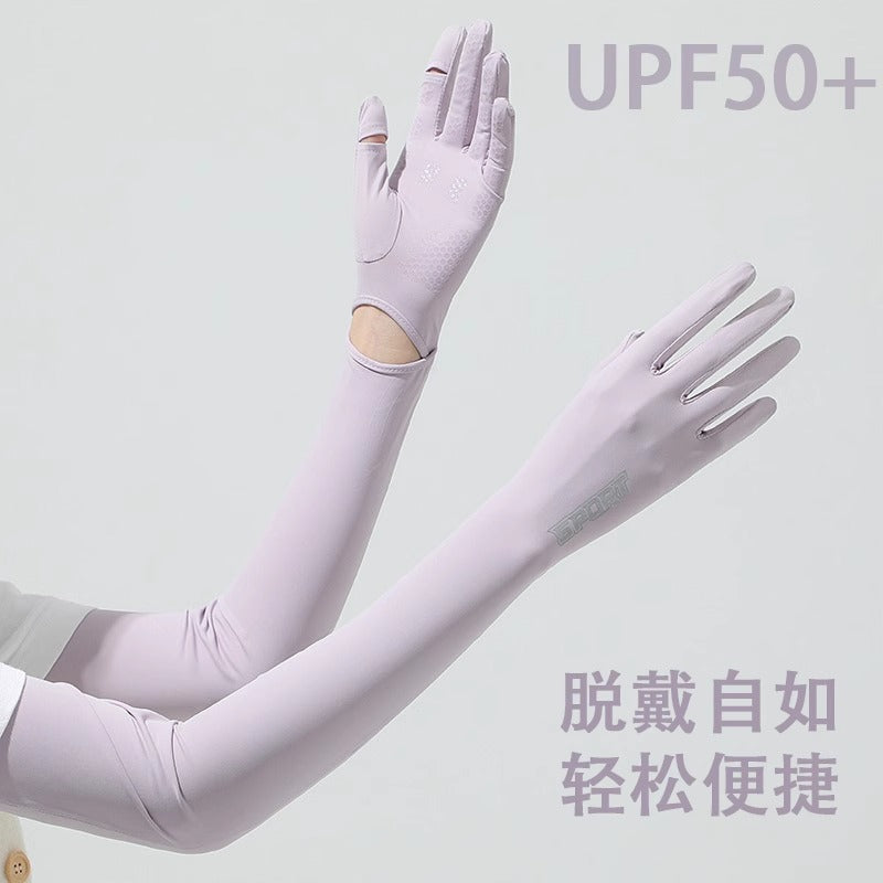 Summer UV Protection Arm Sleeves for Cycling and Driving