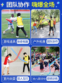Blindfolded Foam Batting Game Set for Team Building & Parties