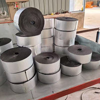 Self-Adhesive Aluminum Foil Rubber Foam Insulation Tape for Pipes, Sunrooms, and Automotive Soundproofing