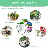 Automatic Drip Irrigation Kit for Potted Plants with Timer
