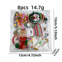 Christmas Embroidered Iron-On Patches for Clothing Repair and Decoration