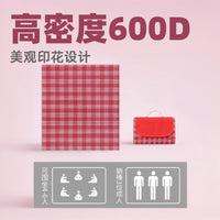 600D Printed Oxford Cloth Polyester Fabric for Picnic Mats, Tablecloths, and Outdoor Waterproof Applications