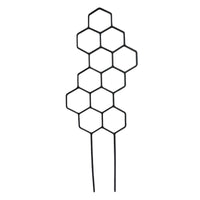 Creative Leaf/Honeycomb Plant Climbing Support Stakes for Potted Plants