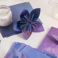 Origami Paper Set for Crafts, Starry Sky & Constellation Patterns, 200 Sheets