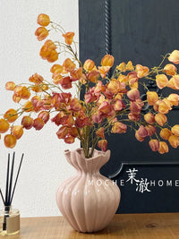 Moche Faux Silk Floss Flower Branches for Autumn Home Decor